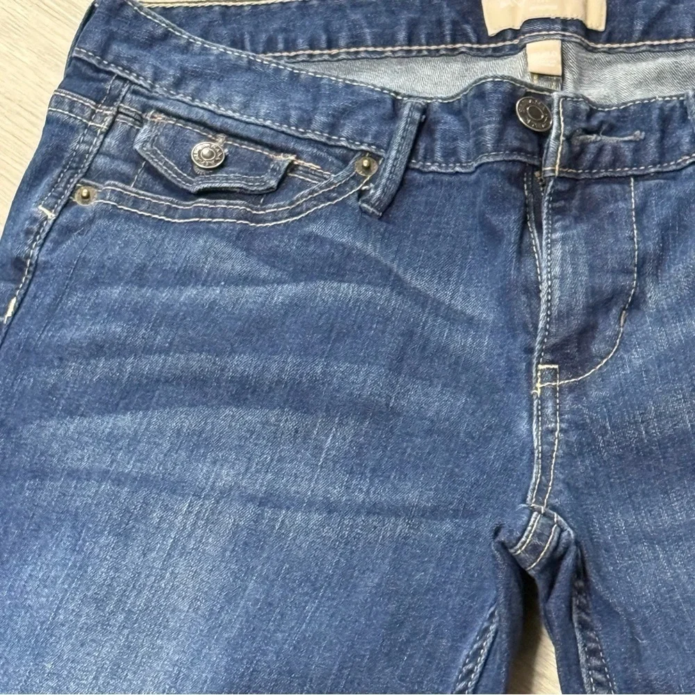 Banana Republic Cuff Women's Blue Jeans 10/30 - Picture 3 of 6